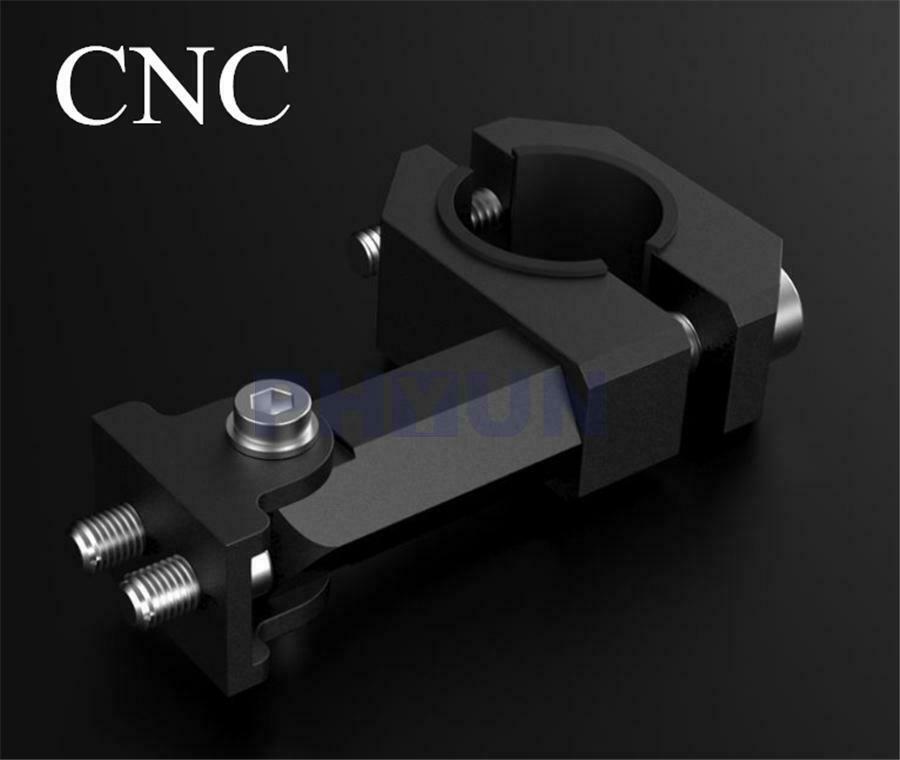 1x CNC Aluminum Black G96 Motorcycle Headlight Bracket For For 20-26mm Fork Tube