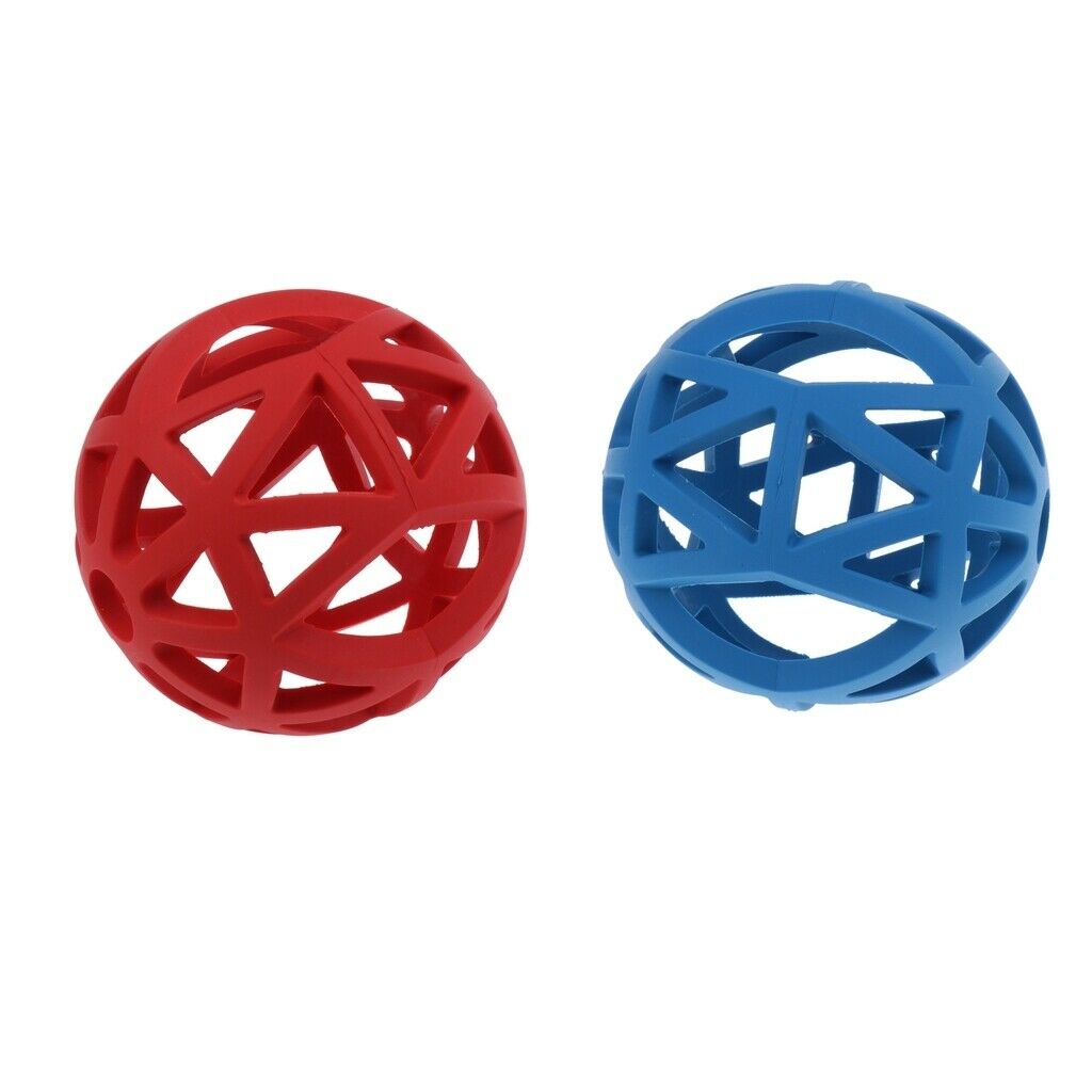2 Pcs Interactive Dog Toys Durable Small Medium Dog Chewing Balls