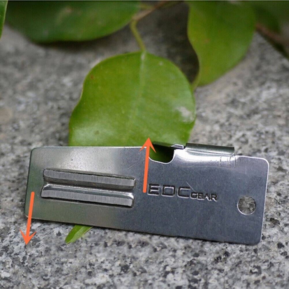 2" Double Peeler Stainless Steel 2 in 1 EDC Pocket Multi ToolsBDutdoorBDpe.l8