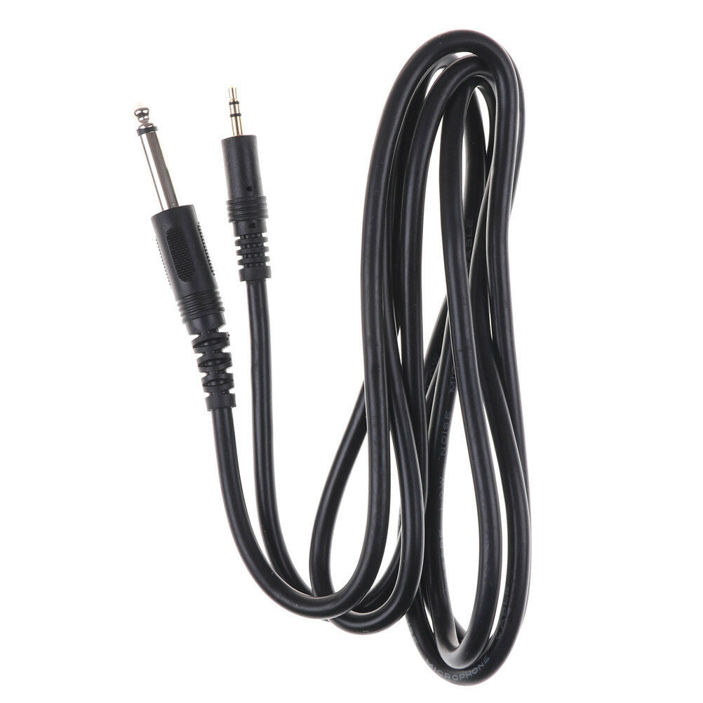 3.5mm to 6.3mm Male Jack Audio Cable 2M for MP3 Pickup I215 Instrument Z0H@pP Qx