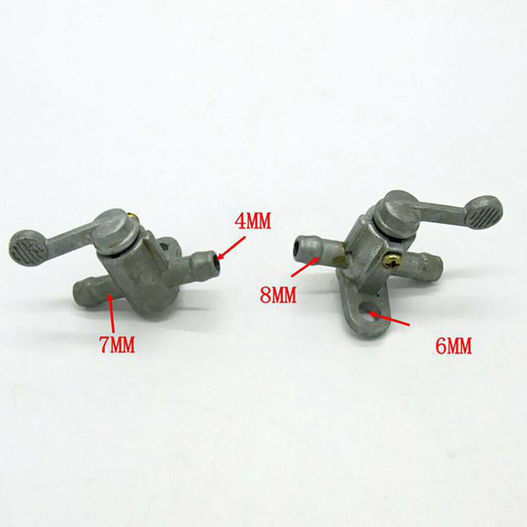 1pc 8MM 5/16 Inch Inline Motorcycle ATV Fuel Tank Tap Petcock Switch