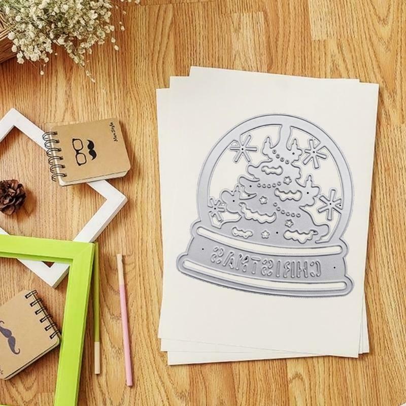 Christmas Ball Metal Cutting Dies Stencil DIY Scrapbooking Album Paper Card Mold