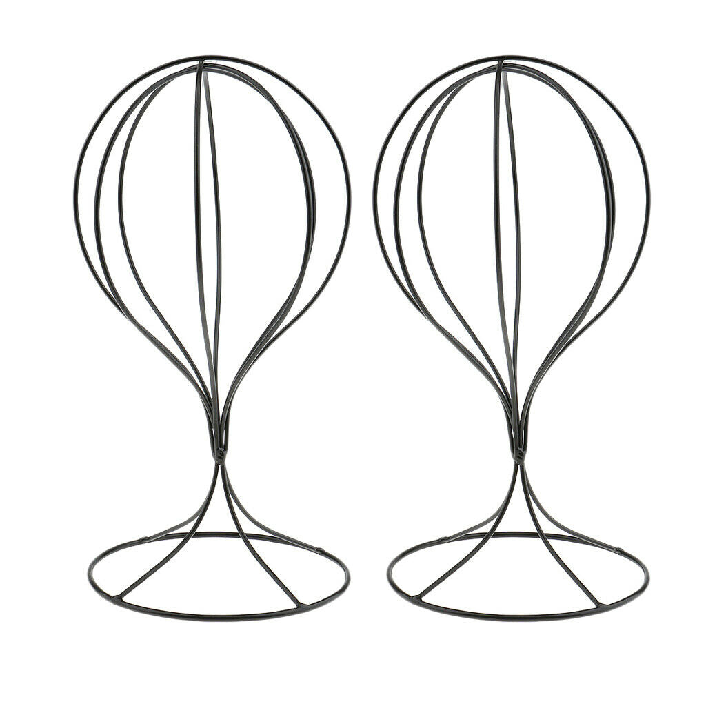 2 Packs Hat Holder Desktop Wig Styling Bonnet Display Stand Rack Organizer