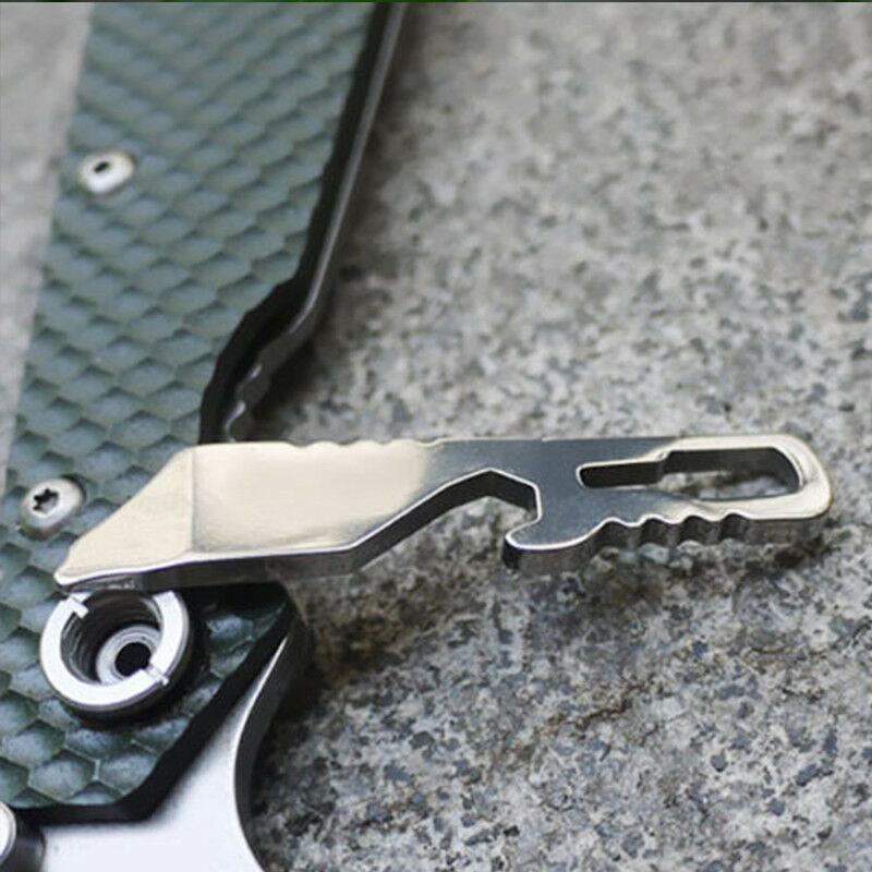 Multifunction Outdoor EDC Pocket Tool Pry Bar Bottle Opener Keychain Tools