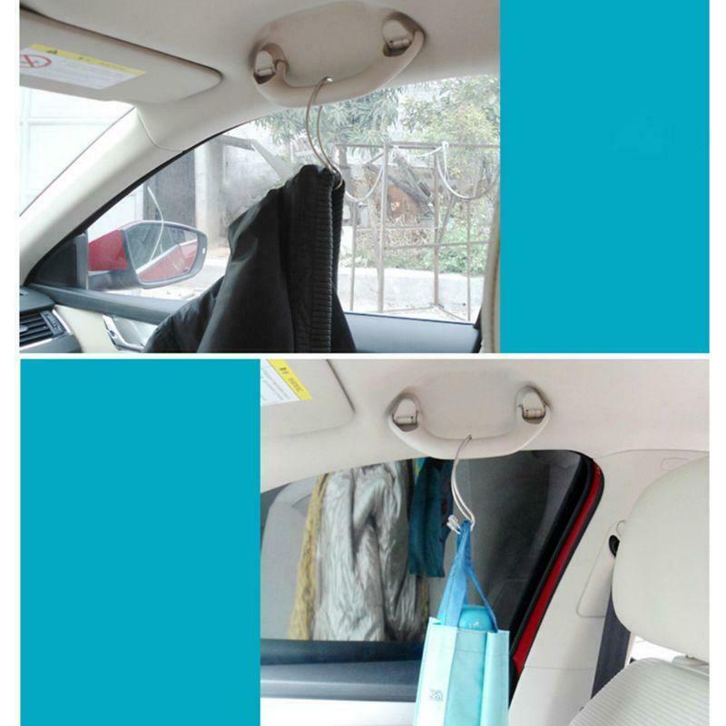 Car Clips Automotive Metal Seat Hook Auto Headrest Hanger Bag Holder For Storage