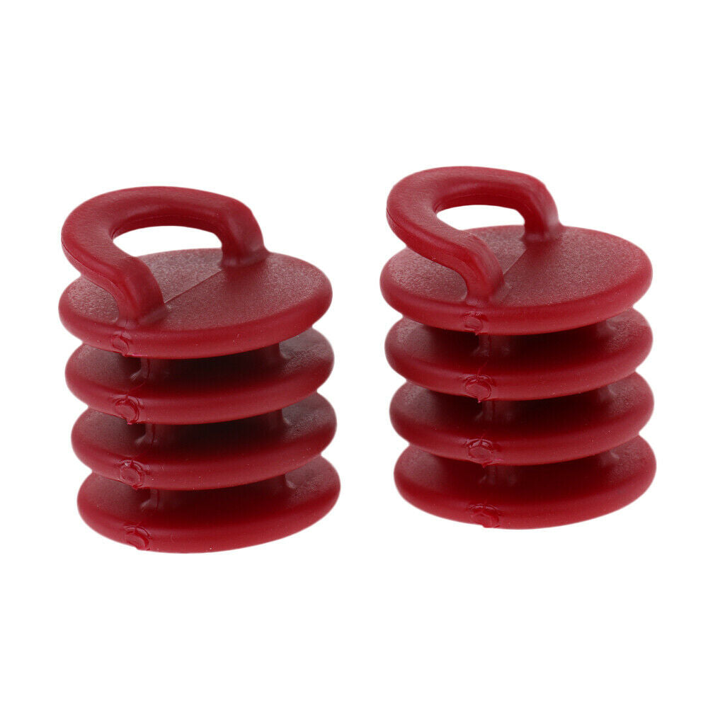 8Ã— Kayak Scupper Plugs Nylon Ocean Canoe Bungs Replacement Accessories for Sit