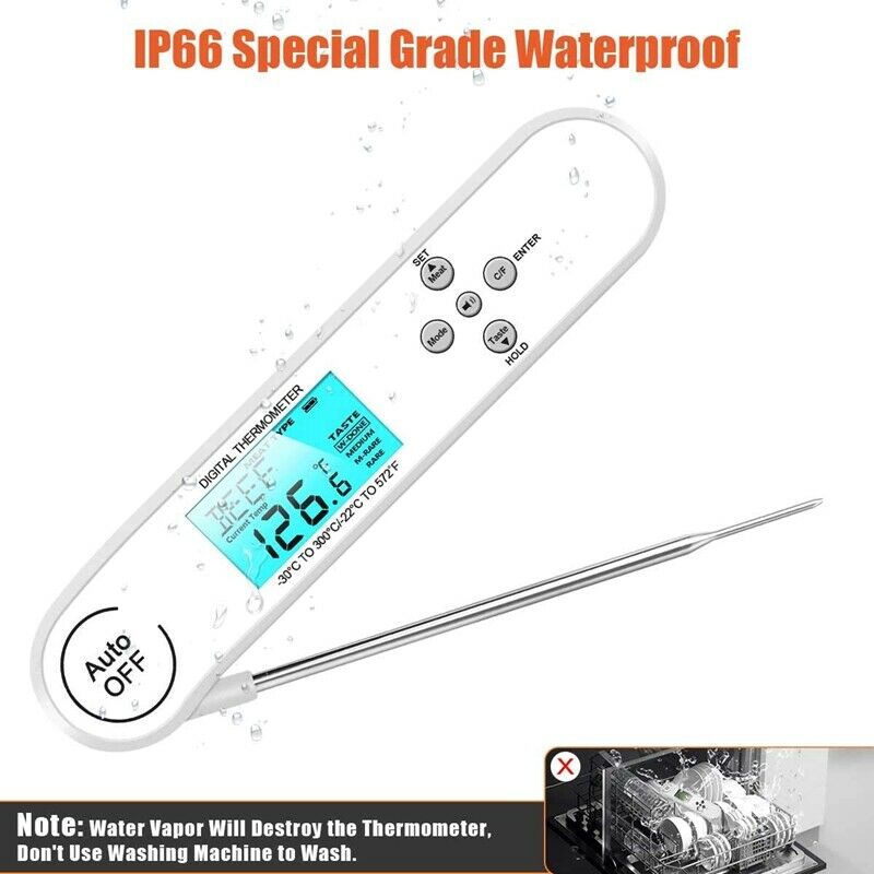 2X(Digital Instant Read Meat Thermometer Kitchen Cooking Food Thermometer wL3N5)