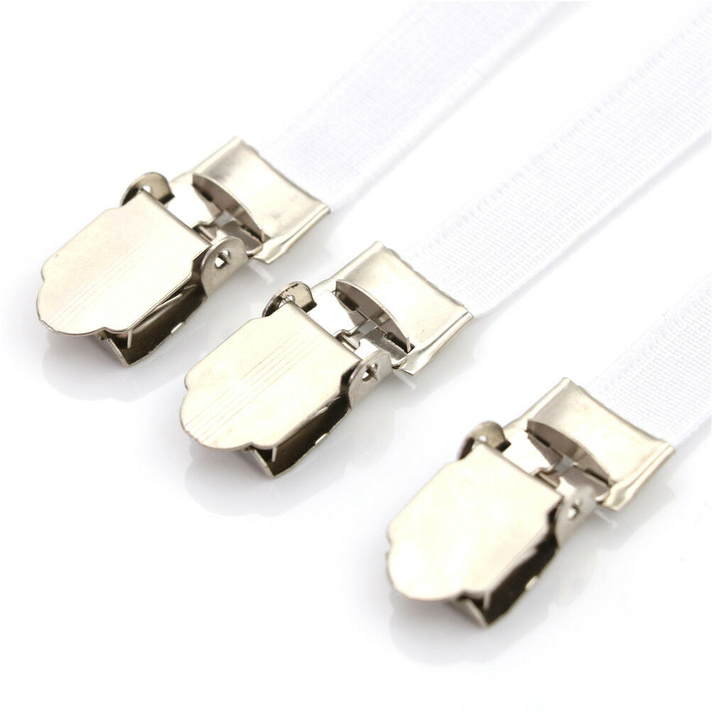 4x Ironing Board Cover Clip Fasteners Tight Fit Elastic Brace Ties Strap G.l8