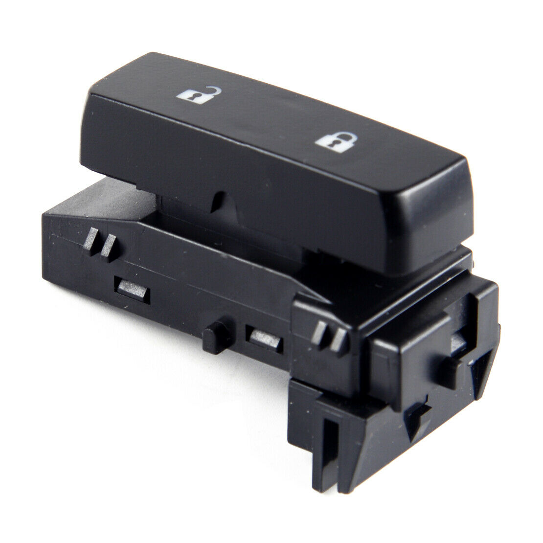 Left Front Electric Master Door Lock Switch fit for GMC Sierra 15804093 Black as