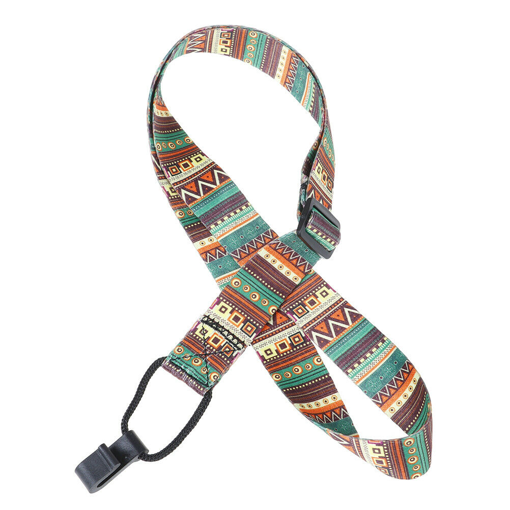 Electric Guitar Strap Bass Strap Belt with Leather End for Acoustic Guita.l8