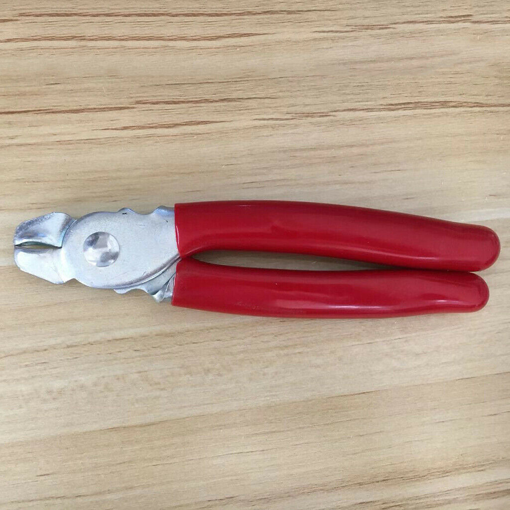 19cm Heavy-duty Plier style Cat Dog Nail Clipper Claw Care w/Red Handle