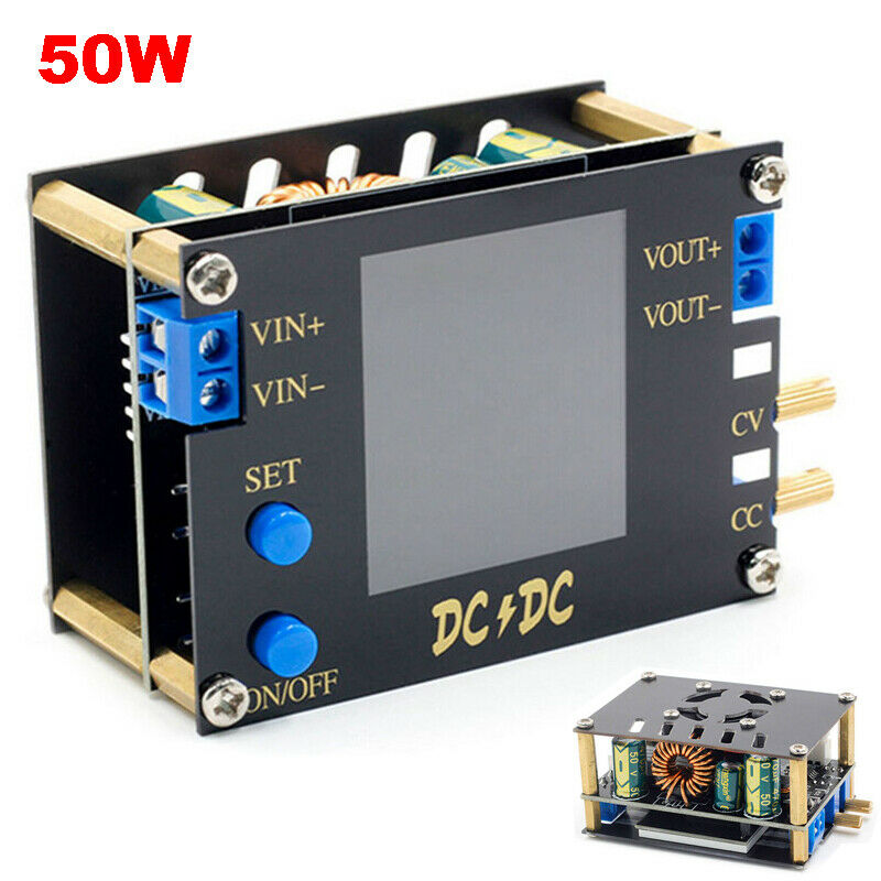 DC DC Buck Boost Converter Adjustable CC CV Step Up Down Power Supply Module