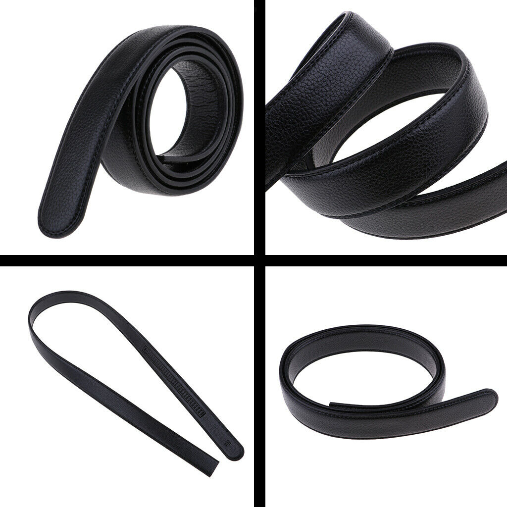 Fashion Replacement Belt Dress Belt without Buckle Ratchet Belt 1 3/8" 120cm