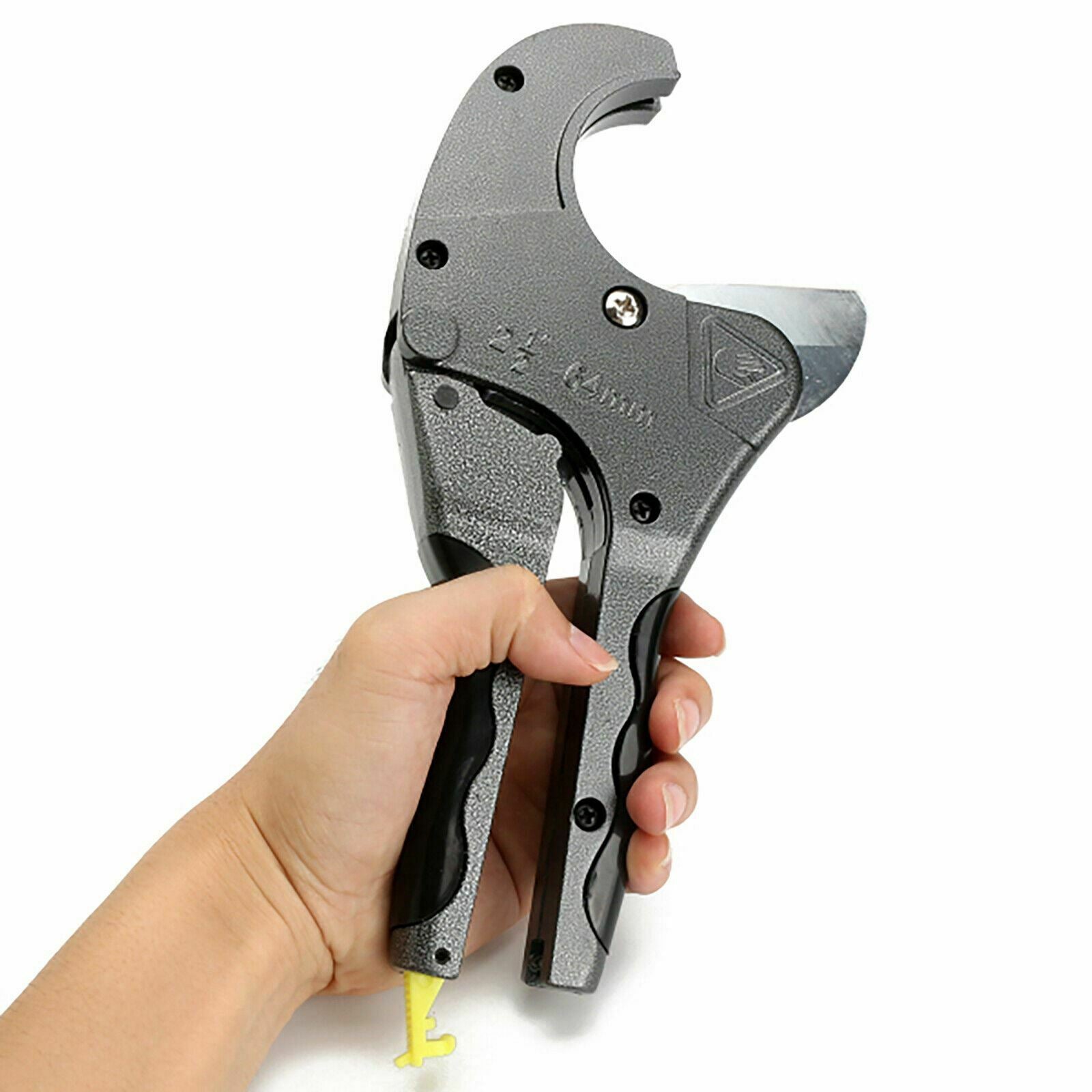 2.5'' 64mm PVC Pipe Hose Ratchet Poly Tubing Tube Conduit Cutting Pliers Cutter