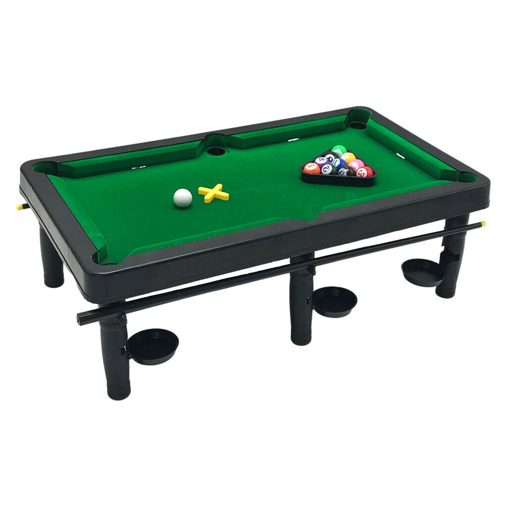 Mini Tabletop Pool Set Table Desktop Billiards Sets for Kids Children