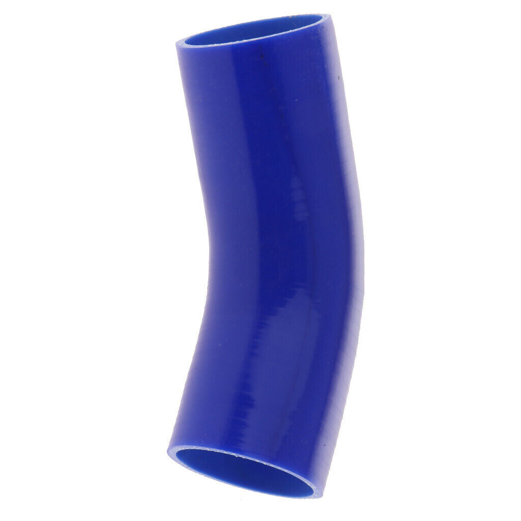102mm 45 Degree 4 ply Silicone Elbows Turbo Hose Racing Coupler Pipe Blue