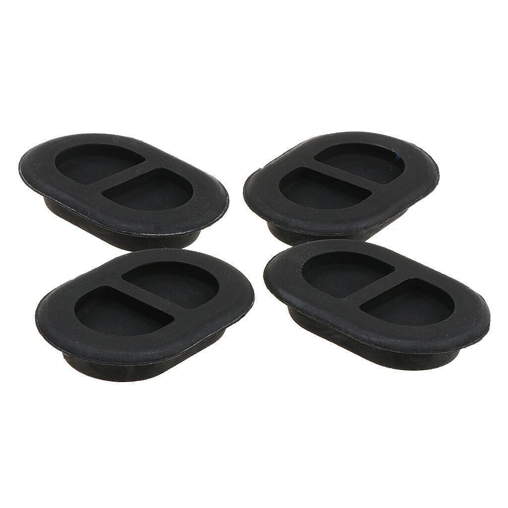 4pcs Portable Twist Floor Drain Plug Body for  Wrangler TJ 12-17
