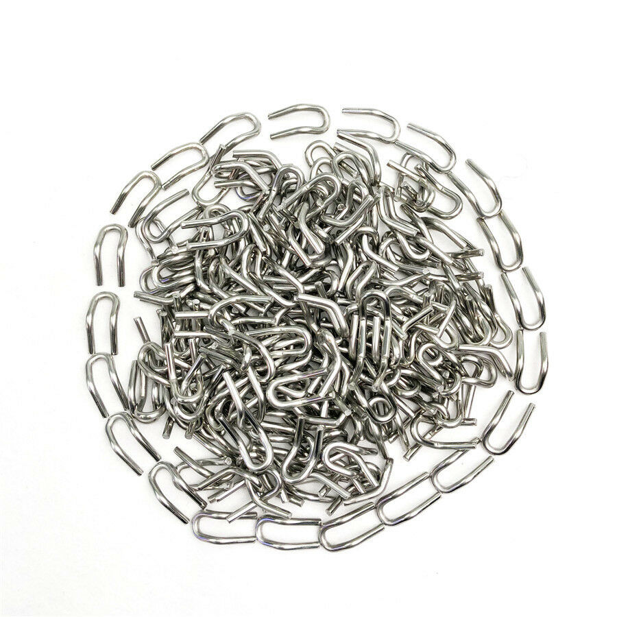 18pcs Durable Stainless Steel Spring Hook for Motorcycle Exhaust Pipe Muffler