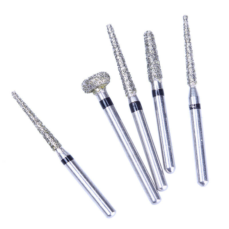 50 X Dental Diamond Bur Drills Tips FG Burs For High Speed Handpiece AZDENT