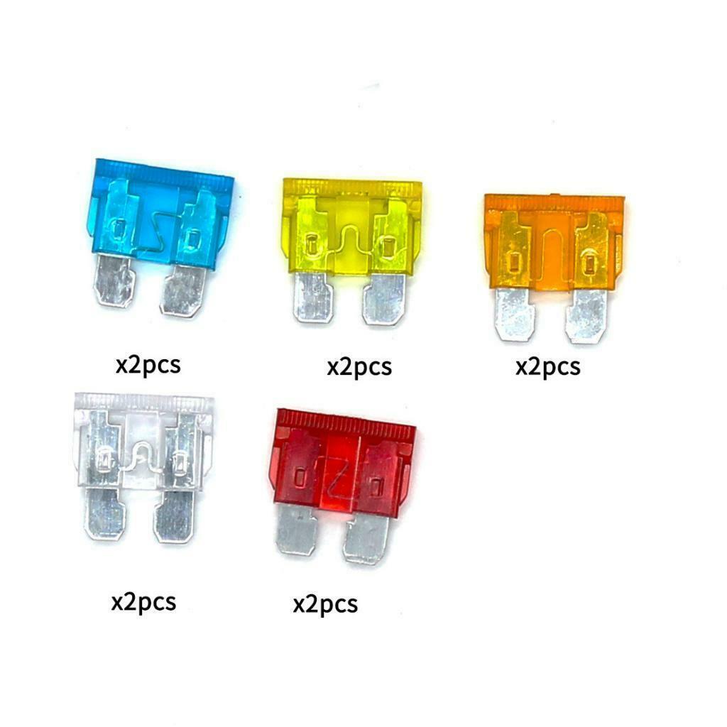 Car Boat Trailer Vehicle 4 Way Circuit ATC/ATO  Fuse Box Block Holder
