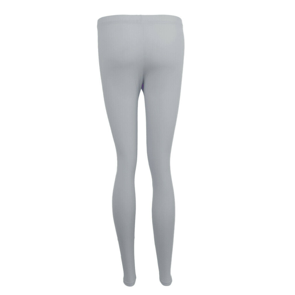Golf Sun Protection Golf Pants Cool Ice Silk Stocking Sport Leggings L Gray