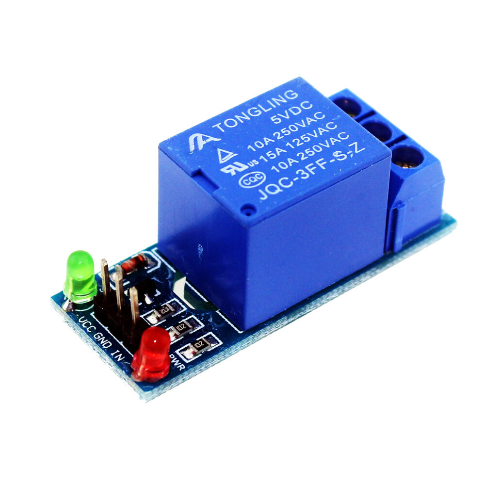 5PCS 5V 1 One Channel Relay Module Shield Low level for SCM DIY Arduino AVC DSP