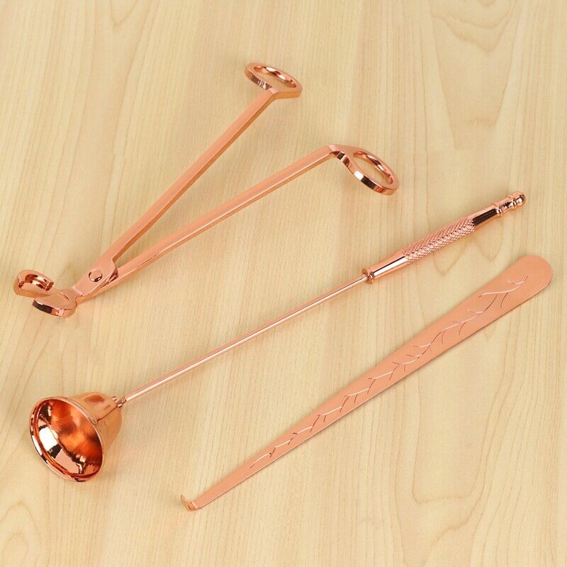 Candle Snuffer Candle Accessory Set, Best Gift with Wick Trimmer, Wick Dipper T2