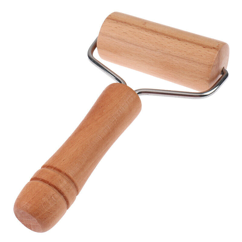 1Pcs Rolling Pin Pastry Pizza Pasta Hand Rolling Bake Roller Wooden Baking TBDD