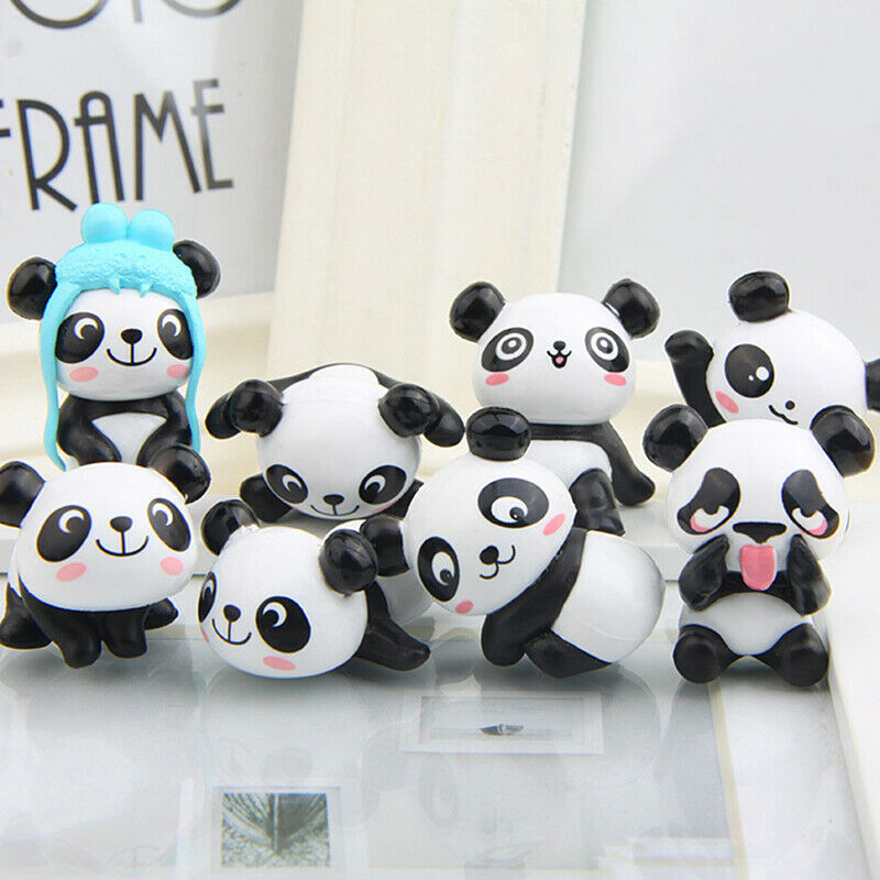 8pcs/lot Cute Panda Wedding Decoration DIY Party Home Room Table Garden D.l8