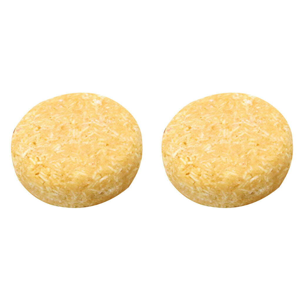 2 Pack 100% Natural Organic Handmade Honey Shampoo Soap Bar Hair Nourishing