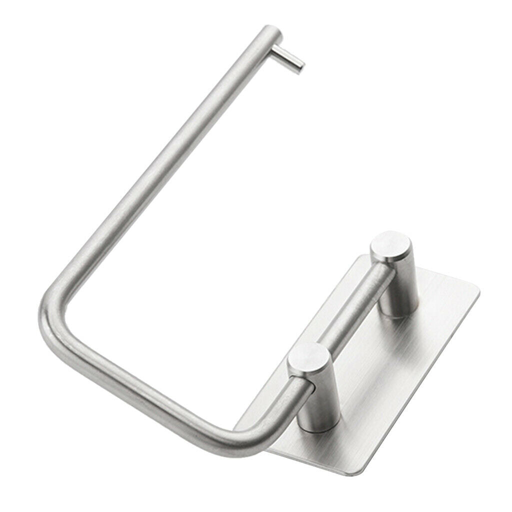 304 Stainless Steel Self-adhesive Paper Towel Holder Toilet Roll Holder