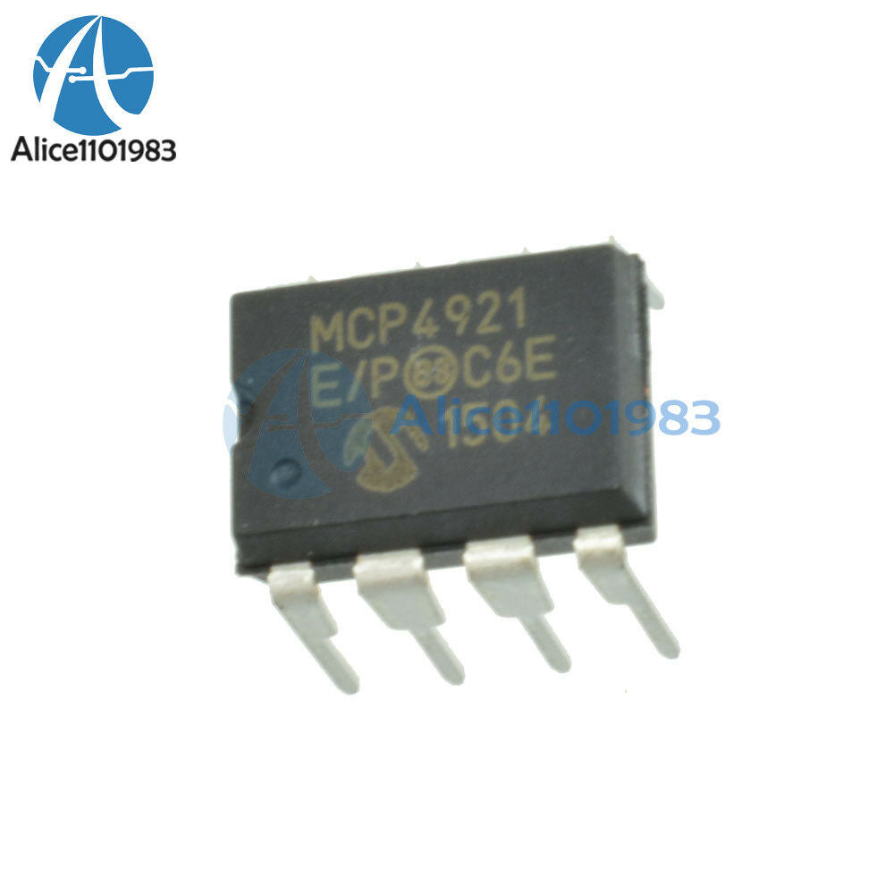 2PCS Digital Analog Converter IC MICROCHIP DIP-8 MCP4921-E/P MCP4921