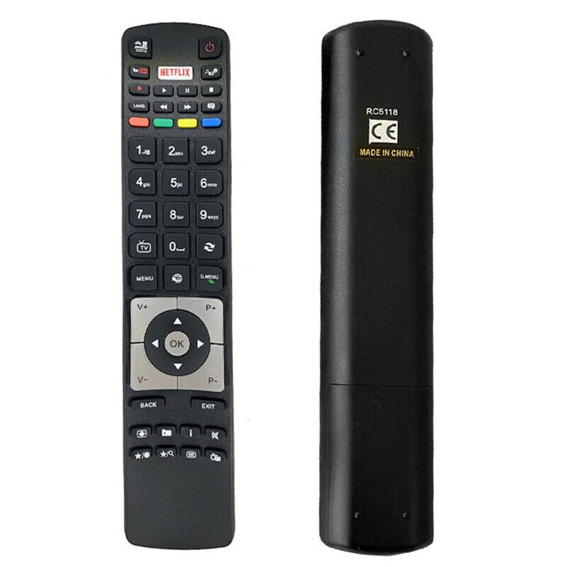 Remote Control RC5118 for Hitachi  Smart TV RC5118F J8L2