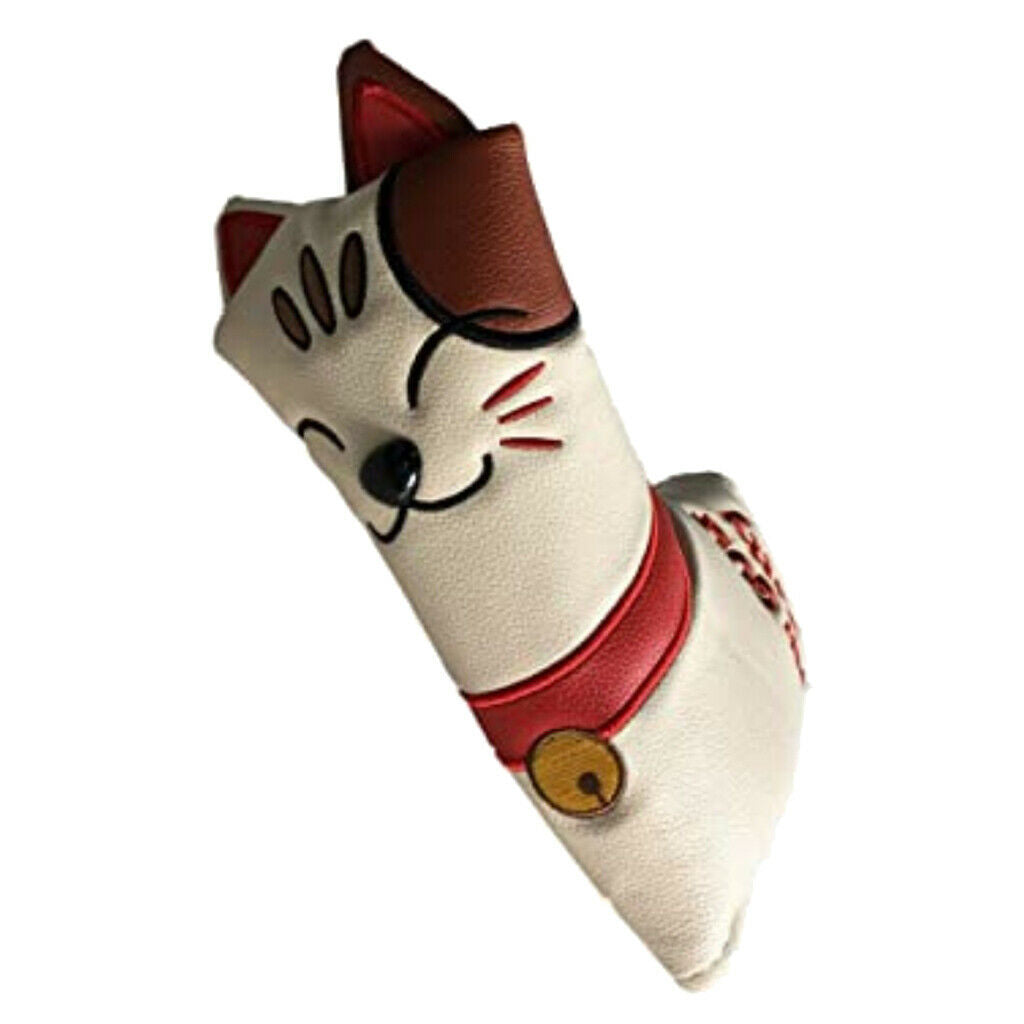 Magnetic Golf Putter Head Cover Waterproof PU Blades Headcover Protector Guard