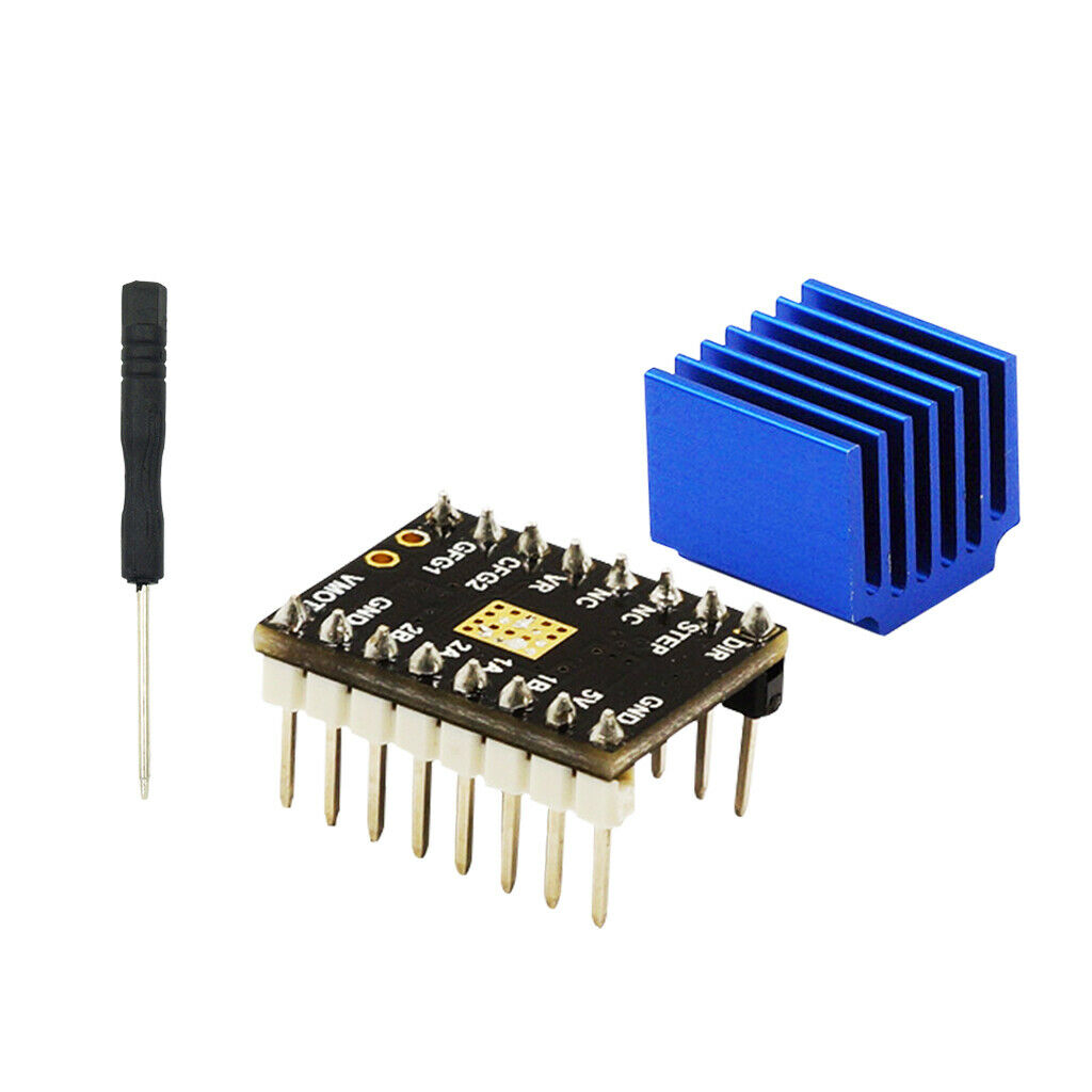 TMC2100 V1.0 Stepper Motor Mute Driver Silent Module & Heatsink for Makerbot