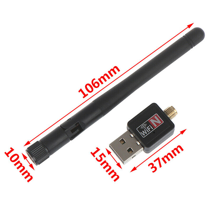 150 Mbps Wireless USB WiFi Adapter MT7601/RTL8188CU Wi-Fi Receiver DongleDEAU