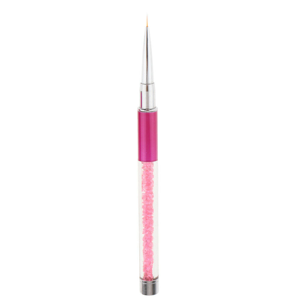 Mermaid Tail Tips UV Gel Polish Nail Art Drawing Painting Pen Brush Rose