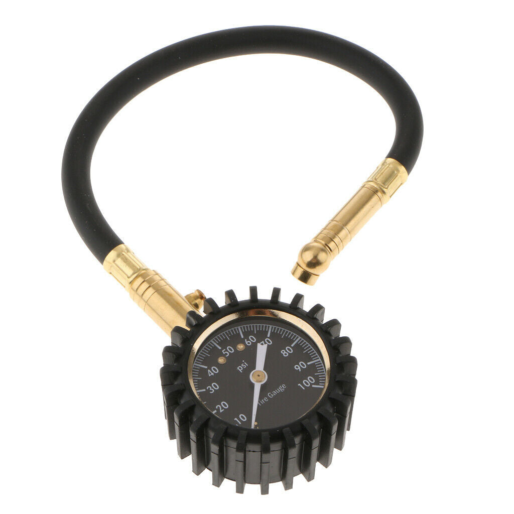 Tire Tyre Air Pressure Gauge Meter Tester 0-100 PSI for Car Truck Motorcycle Van