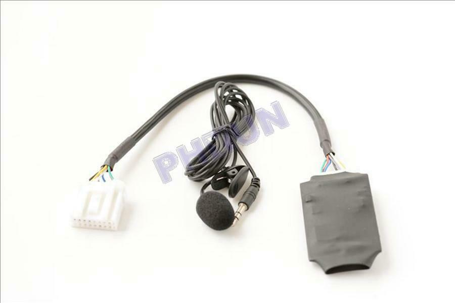 Bluetooth Module Radio Stereo Aux Cable Adaptor Hands-free For Mazda 2 3 5 CX-7