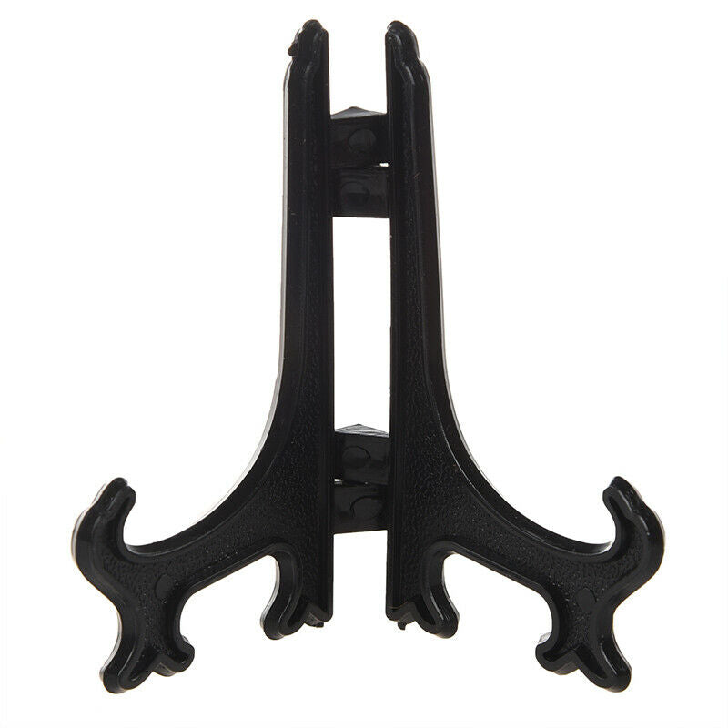 Black 3" Display Easel Stand Plate Bowl Picture e Photo Pedestal Holder C3K5K5