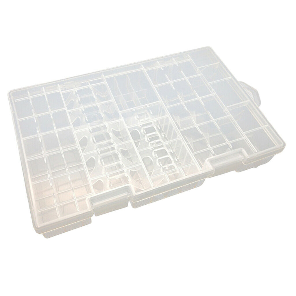 Set of 1 Battery Storage Box Case Case Box for Battery Plastic NEW hot