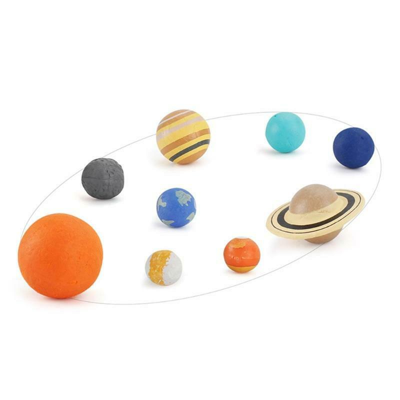 Mini Portable Ball Play Toys Bright Color Plastic Made Scientific Learning Gift