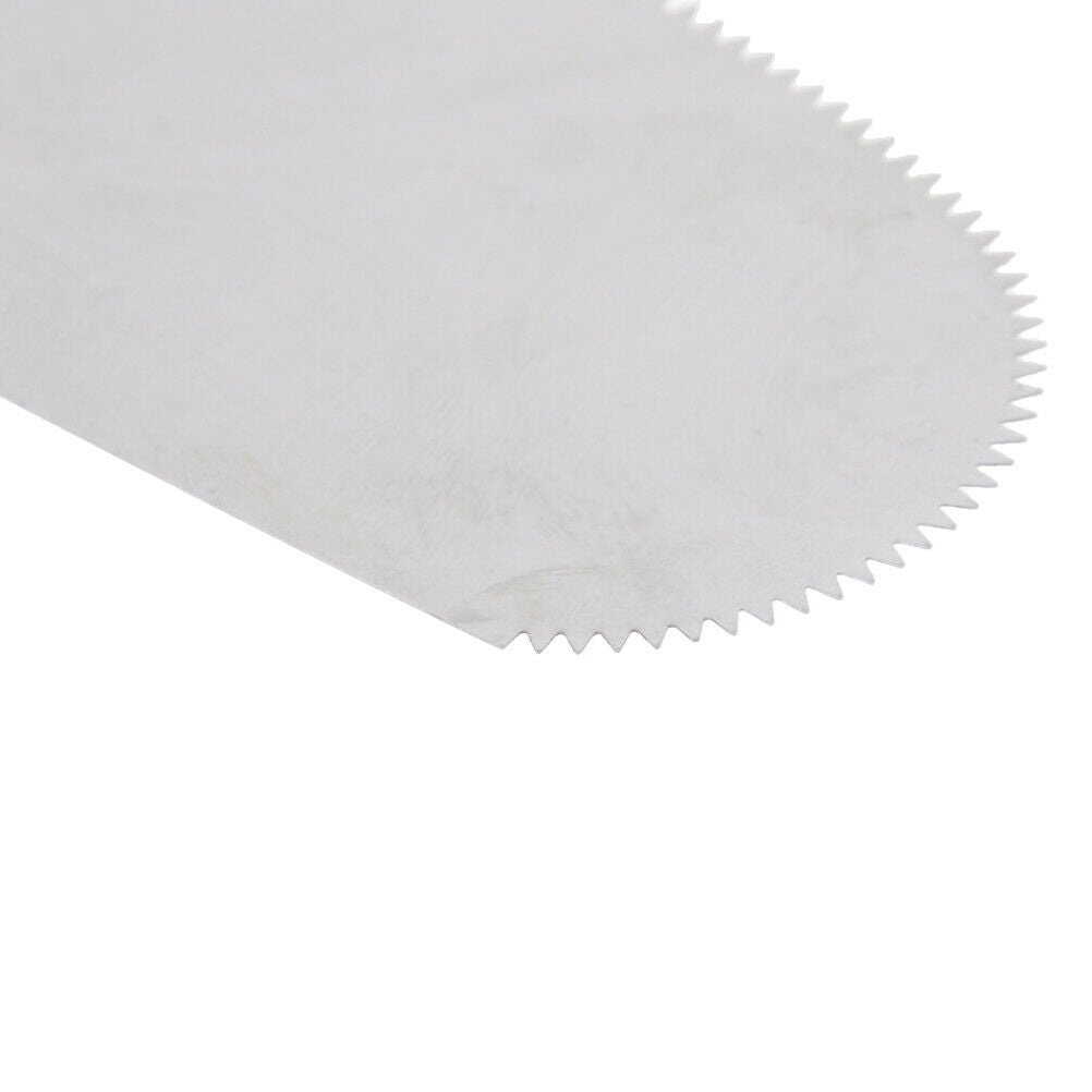 10X Pottery Clay Steel Scraper For Polymer Steel Cutter Ceramic Serrated Tool.DD