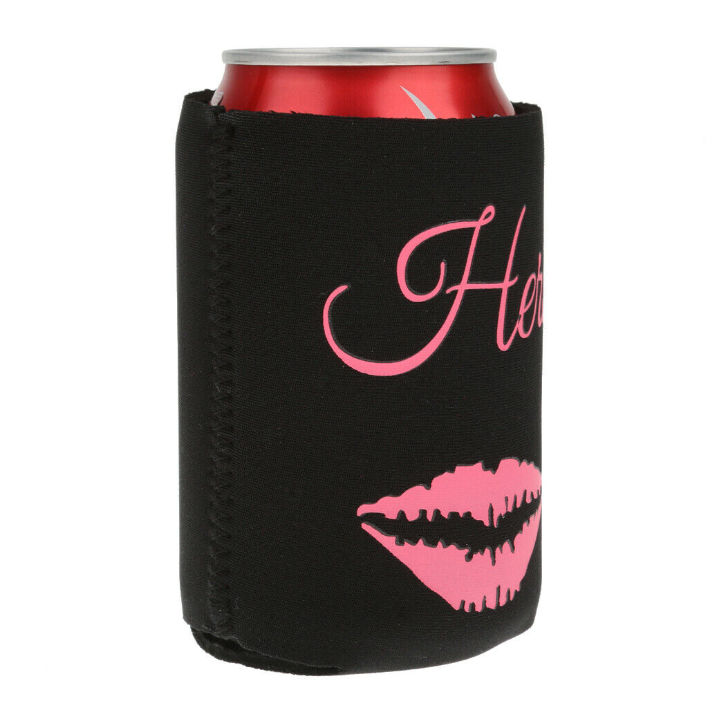 1 Set Beer Bottle Tin Can Cooler Sleeve His & Her Wedding Favor Can Holder