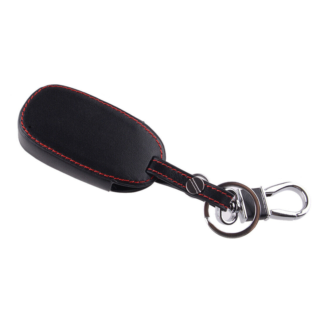 Fit For Hyundai Palisade 2019-2021 Car Black Leather 5 Button Key Fob Cover Case