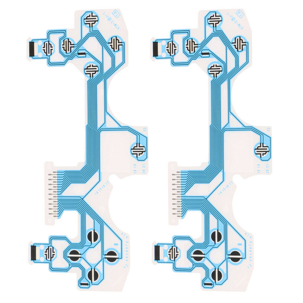 2 x Conductive Film Keypad Repair for Sony PS4   4 4.0 Controller