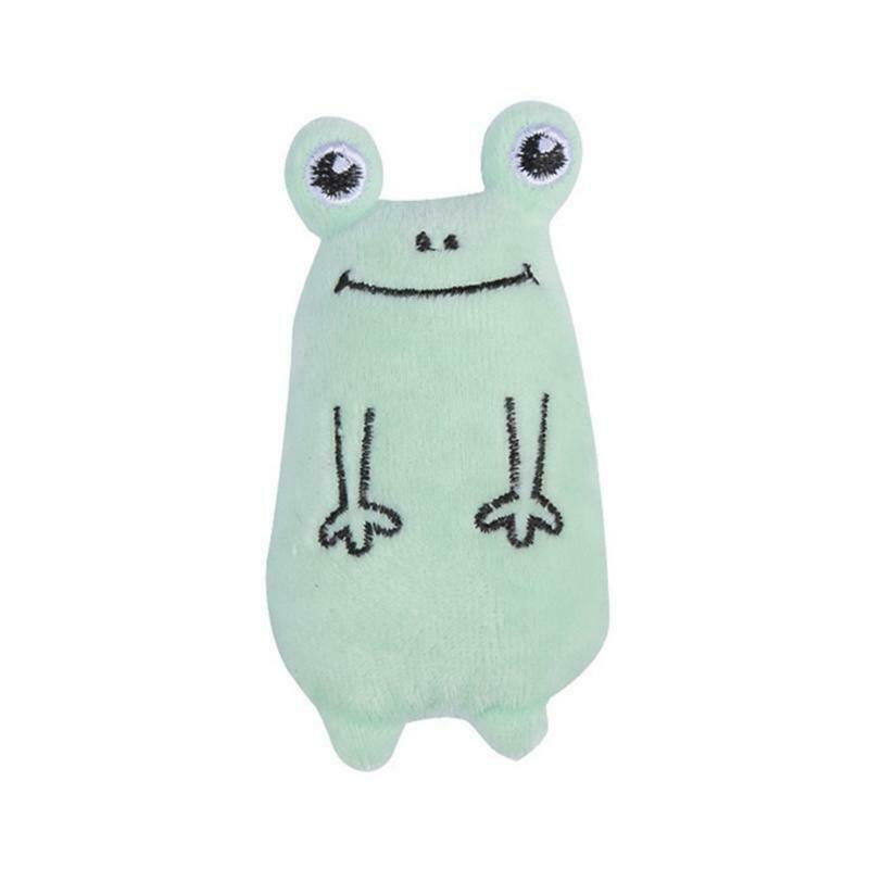 5 Pieces Kitten Gritted Teeth Interactive Animal Plush Catnip Pet Gift