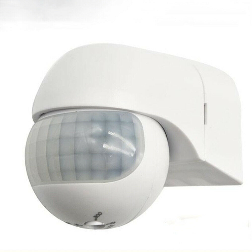 AC 110-240V Motion Sensor Automatic Infrared PIR Sensor Rotating Outdoor Switch