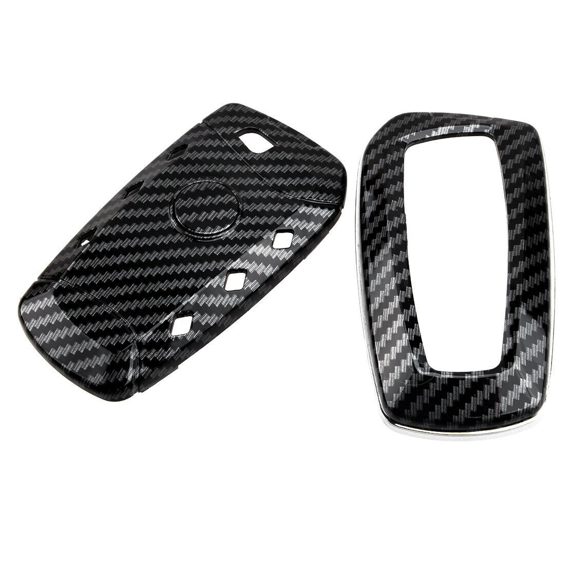 ABS 4 Button Key Shell Cover Case Fob Holder Fit for BMW 5-Series F10 F11 11-16