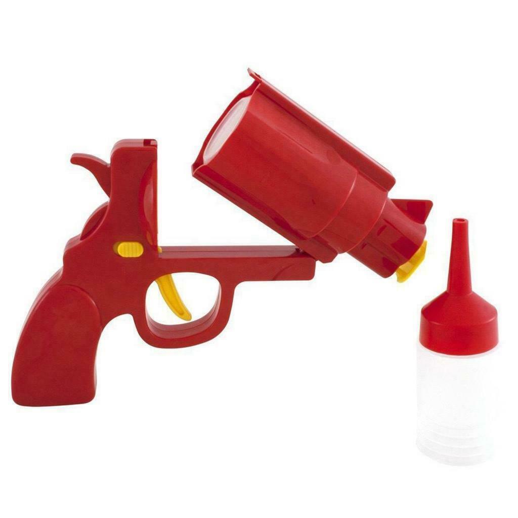 Kitchen Resturant Creative Plastic Condiment Dispenser Bottle BBQ Container